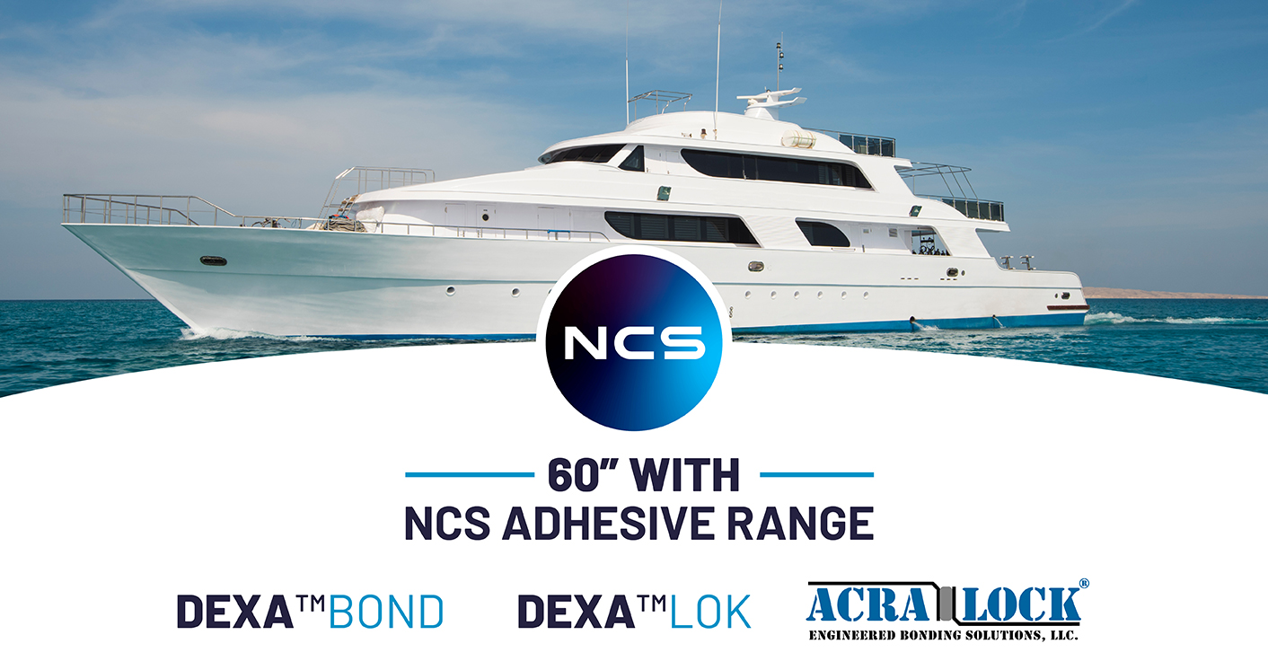 60" with NCS Adhesive Range